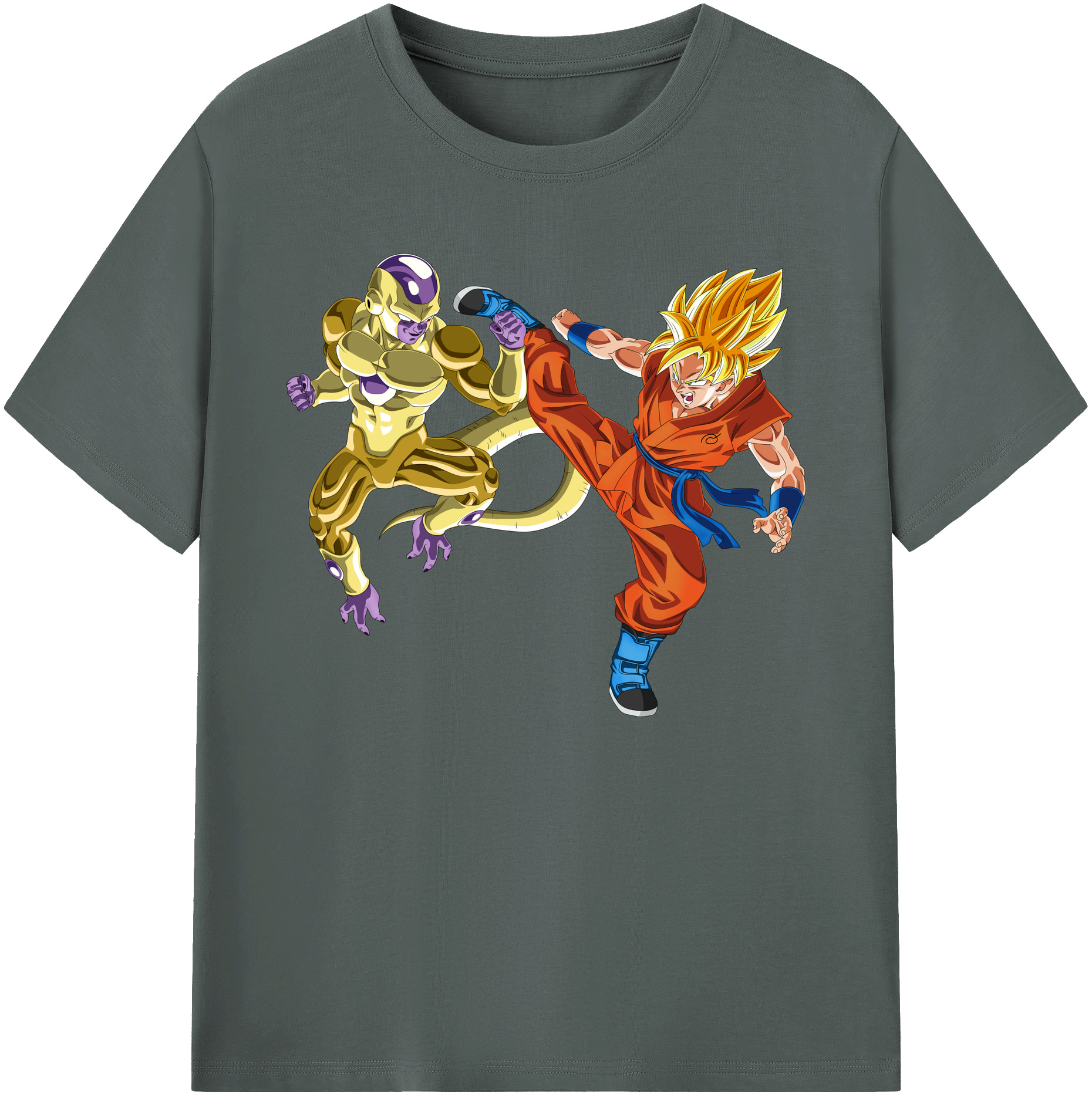（画像用） ドラゴンボール DRAGON BALL 綿100％ メンズ半袖Tシャツ｜肌触りやわらか＆通気性